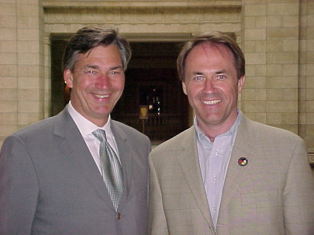 Pat and Manitoba Premier, Gary Doer
